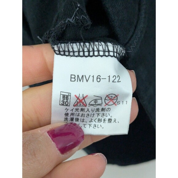 Burberry Black Label Long Sleeve Camo Black T-Shirt Size 3 Authentic Men's - Picture 8 of 9